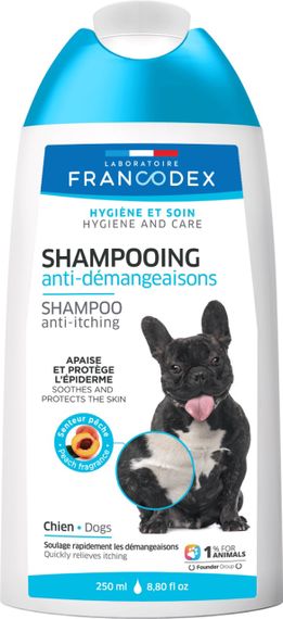 Шампунь від зуда для собак Francodex Anti Itch Shampoo Dog, 250 мл