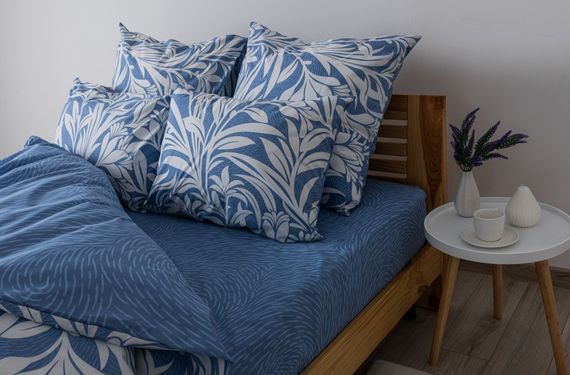 Постельное белье полуторное ТЕП Soft dreams Light Blue Fantasy 2-03857-25469 150х215 см | Зображення 1