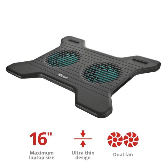 Подставка для ноутбука Trust XSTREAM BREEZE COOLING (15.6&quot;) Black (17805_TRUST) | Зображення 4