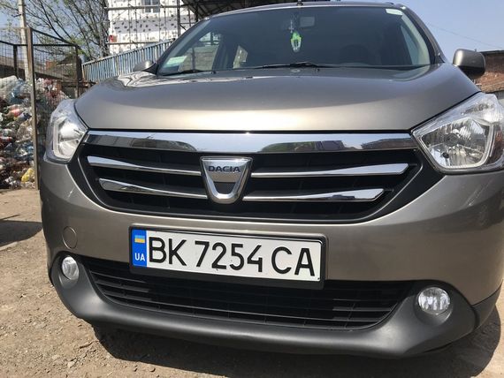 Накладки на решітку (4 шт, нерж.) для Dacia Lodgy 2012-2022 рр | Зображення 4