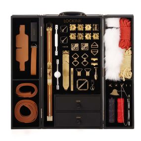 БДСМ-набір LOCKINK All-in-1 BDSM Play Kit Коричневий