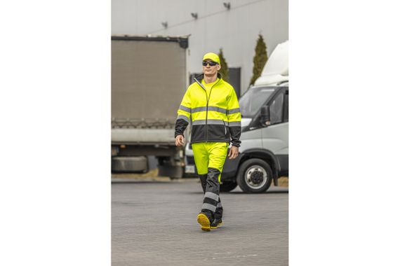 Кепка Hoegert EGER HT5K187 60% бавовна, 40% поліестер жовта, універсальний розмір (57-61) | Зображення 4