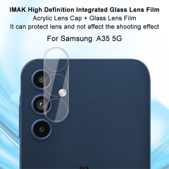 Захисне скло на камеру AndSer для Samsung Galaxy A35 | Зображення 3