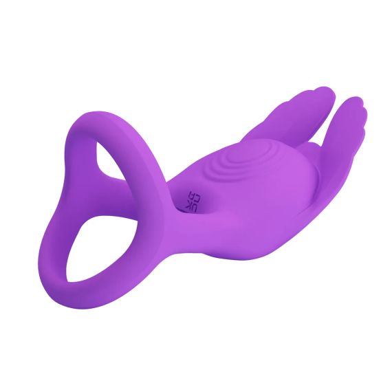 Эрекционное кольцо Pretty Love - Vibration Penis Ring SILAS Purple, BI-210318-1 sexstyle | Зображення 6