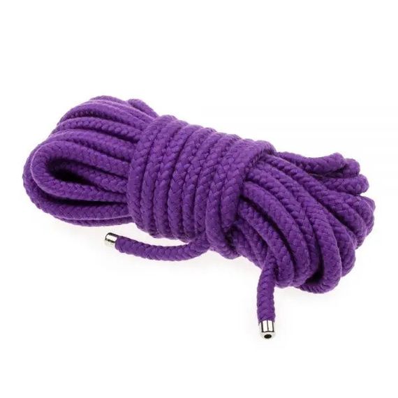 Веревка для бондажа Bondage Rope 10 м Purple sexstyle