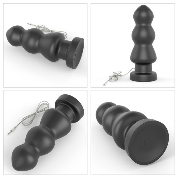 Анальна пробка - King-Sized Vibrating Anal Rigger 7.8" | Зображення 7