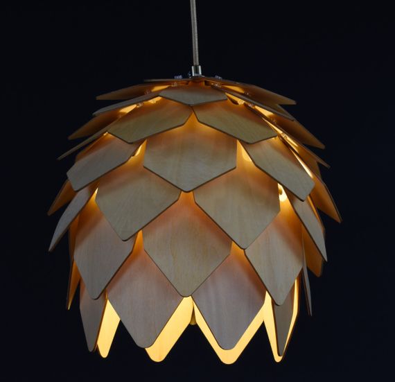 Люстра підвісна на 1 лампочку 27756 Латунь 35-170х25х25 см. | Зображення 3