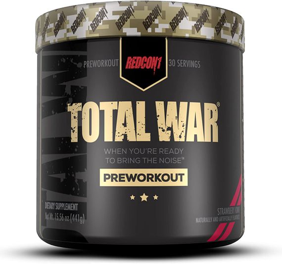 Предтренировочный комплекс Total War 435g (Strawberry Kiwi)