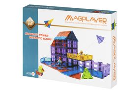 Конструктор Magplayer магнитные плитки 112эл MPL-112
