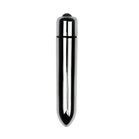 Вібропуля - X-Basic Bullet Long 10 speeds Silver Sex Aura