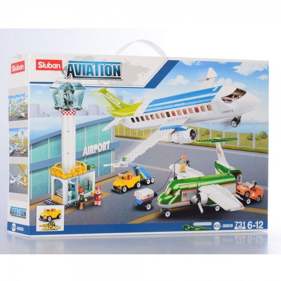 Конструктор Sluban Aviation M38-B0930 731 деталь