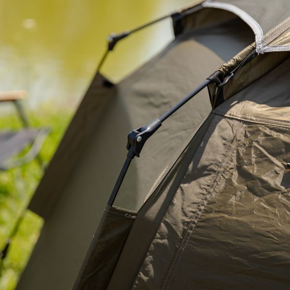 Палатка автоматическая 3 местная 240×210×130 (см) кемпинговая с тентом туристическая намет Camping Lugi LU-020 | Зображення 5