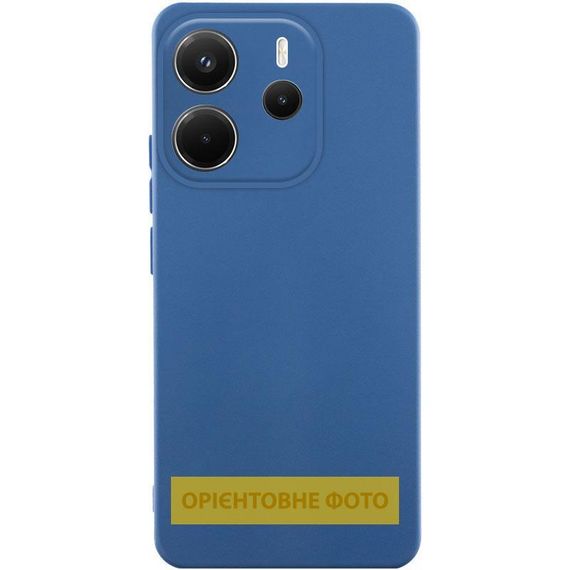 Чохол Silicone Cover Ummi Lakshmi Full Camera (AA) для Xiaomi Redmi 15C (EU) Синій / Navy Blue
