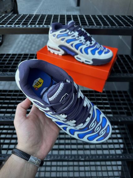 Кросівки Nike Air TN Plus Drift (white & blue) | Зображення 4