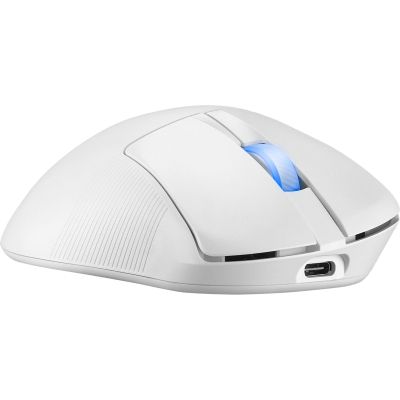 Мышка ASUS ROG Keris II WL ACE Wireless/Bluetooth/USB White (90MP03N0-BMUA10) | Зображення 8