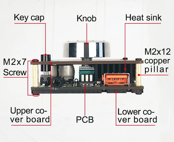 Стерео аудио усилитель ZK-1002M с Bluetouth 5.0 100W + 100W | Зображення 1