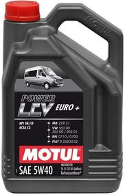 Моторна олива Motul POWER LCV EURO+ 5W-40 5л.