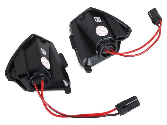 VW Passat B6 / B6 універсал (05-10) світлодіодні LED лампи підсвічування дзеркал 2 шт комплект, Фольксваген Пассат Б6 | Зображення 1