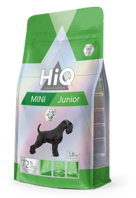 Корм HiQ Mini Junior сухий з м'ясом птиці для юніорів дрібних порід 1.8 кг