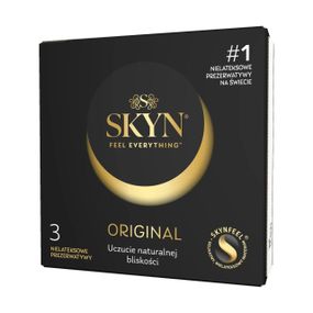 Безлатексні преміум-презервативи SKYN Original 3 шт Sex Aura