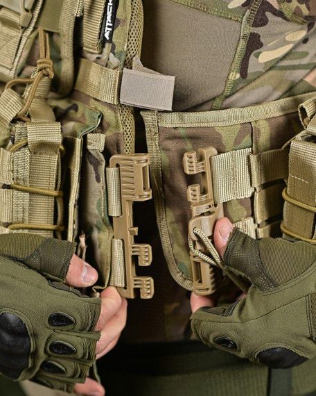 Качественная плитоноска Attack STATIX мультикам ДЛ6477 | Зображення 8