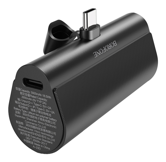 Power Bank Borofone BJ35 Pocket Type-C 5000mAh (47006- BJ35_254) | Зображення 3