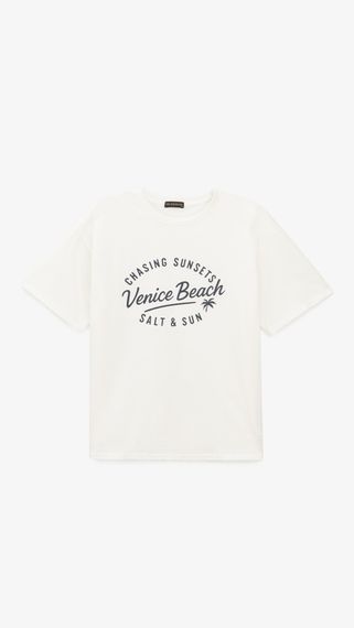 Футболка з принтом жіноча GENUA G01137-0023 M Білий shop (2000999439636)