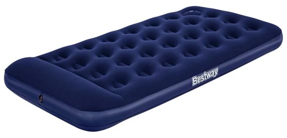 Надувний матрац  188x99x28см  з підголовником, вбудований ножний насос, Bestway 67224 | Зображення 1