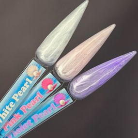 Набор жемчужных гелей для наращивания ногтей Mi Pearl №2 по 5мл (3шт)