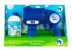 Мильні бульбашки FRU BLU Мегабластер з розчином 0.4 л. (світловими ефектами)