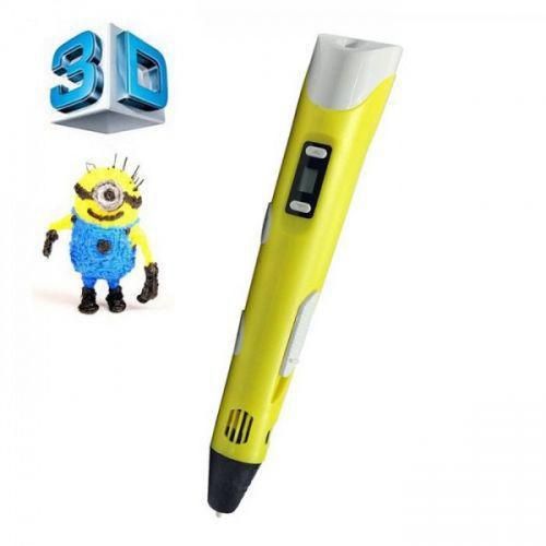 3D ручка Smart 3D Pen 2 c LCD дисплеем. Цвет: желтый | Зображення 5