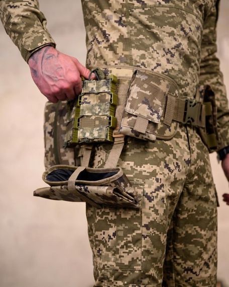 Розвантажувальний пояс РПС в зборі тактичний ремінь з підсумками пояс для магазинів військова розвантаження | Зображення 6