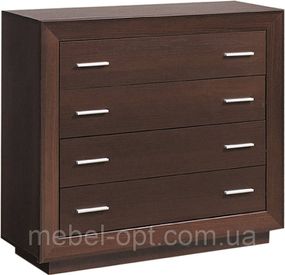 Комод 100 Клео (SM), элемент из серии модульной мебели Клео, венге темный 1062*945*385