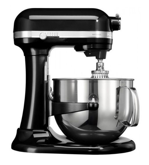Планетарний міксер KitchenAid ARTISAN 5KSM7580XEOB, 6.9 л, чорний | Зображення 3
