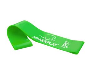 Резинка для фітнесу PowerPlay 4114 Mini Power Band 0.8 мм Light Зелена (5.5 кг) (PP_4114_Green_Light)