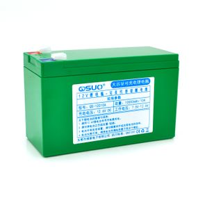 Акумуляторна батарея літієва QiSuo 12V 10A з елементами Li-ion 18650 (150X64, 5X97, 7)