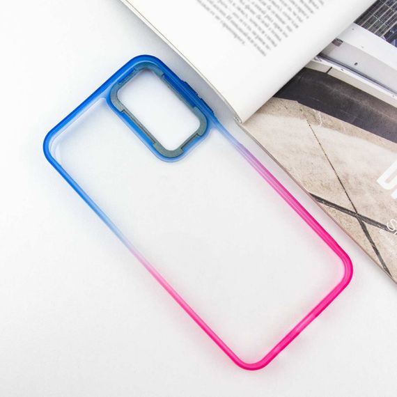 Чохол TPU+PC Fresh sip series для Samsung Galaxy A25 5G Рожевий / Синій | Зображення 2