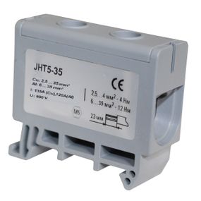 Клема силова СКНГ-JHT5-35 6-35мм2 120А сірий Ny95506545