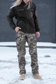 Штани жіночі піксель Soft Shell R Military +