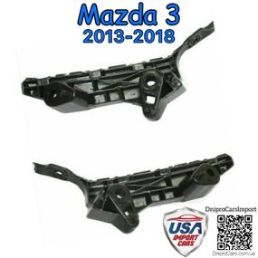 Mazda 3 2013-2018 кронштейн (ORIGINAL), крепление бампера переднего правый, BHN1500T1F