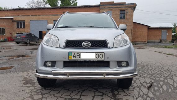 Передній захист ST014 (нерж.) d60/60 для Daihatsu Terios 2006-2024 рр | Зображення 2