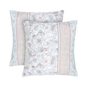 Набір наволочок Home Line 118682 Україна 70x70  Бавовна Коричневий, Зелений