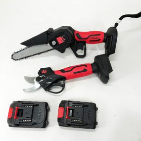 Наименьшая цепная пила аккумуляторная цепная пила KRAFFTEC 2в1 36V 4АР Электрическая для веток FD-52