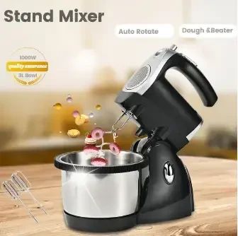 Ручной стационарный миксер с металлической чашей RAF | Зображення 2