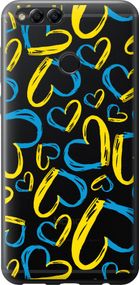 Чехол на Huawei Honor 7X Сердца UA "5292u-1139-17620"