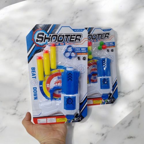 Пістолет-бластер "Shooter", пластикові кульки | Зображення 1