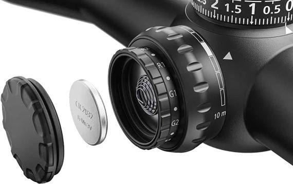 Приціл оптичний Zeiss LRP S3 4-25х50 сітка ZF-MRi з підсвічуванням | Зображення 9