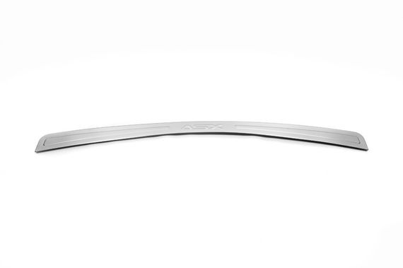 Накладка на задний бампер 2010-2016 (нерж.) для Mitsubishi ASX 2010-2023 гг. | Зображення 1