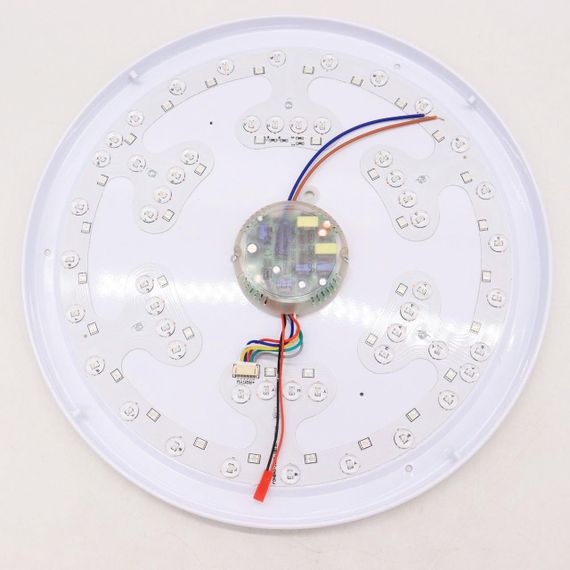 Стельовий RGB світильник (38см) з Bluetooth колонкою та пультом, 60W / Світлодіодна люстра | Зображення 8