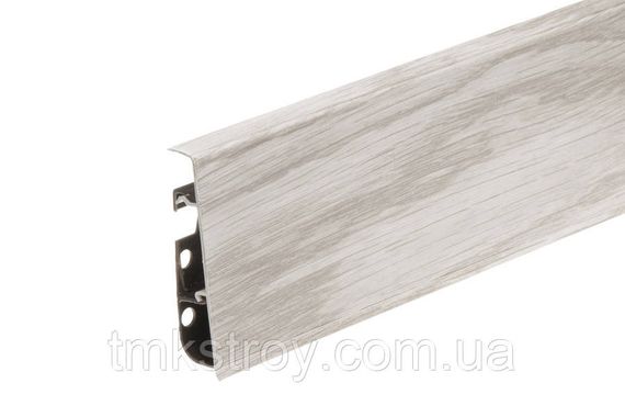 Плинтус CEZAR Hi Line Prestige 75x22x2500mm M142 Ясень Балтимор